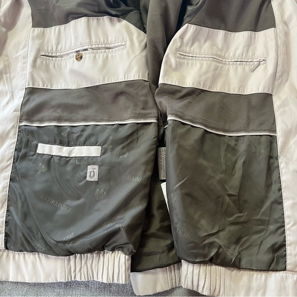 Rainforest Stone Lightweight Lined Spring Fall Full Zip Jacket - Picture 7 of 12